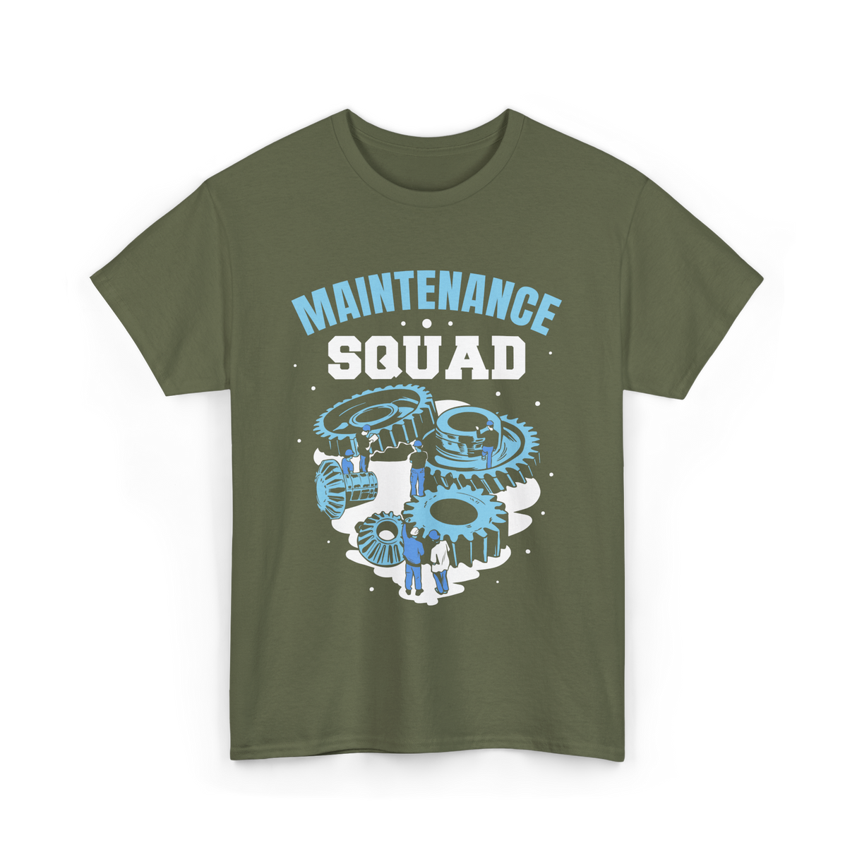 Maintenance Squad Maintenance Technician T-Shirt - Military Green