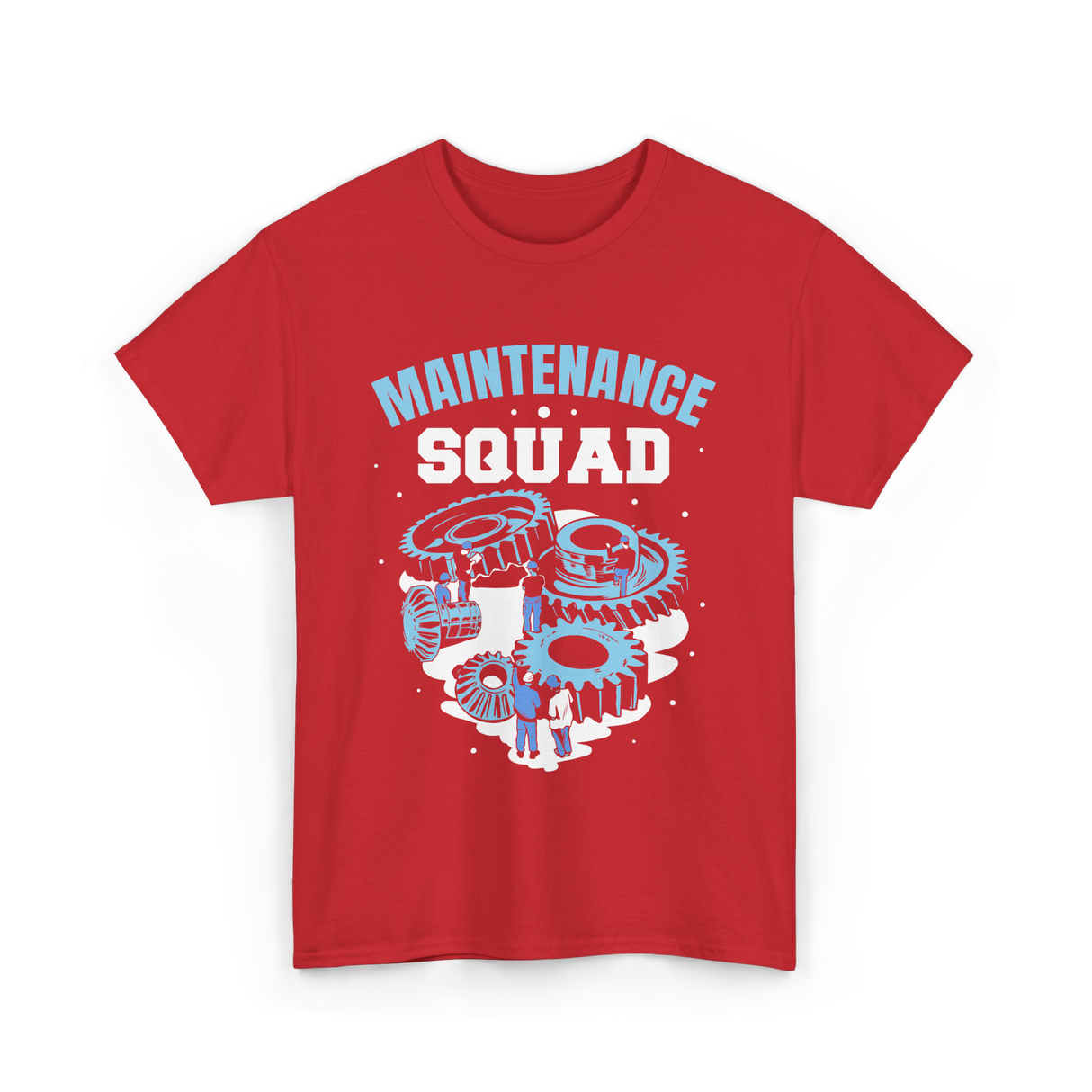 Maintenance Squad Maintenance Technician T-Shirt - Red