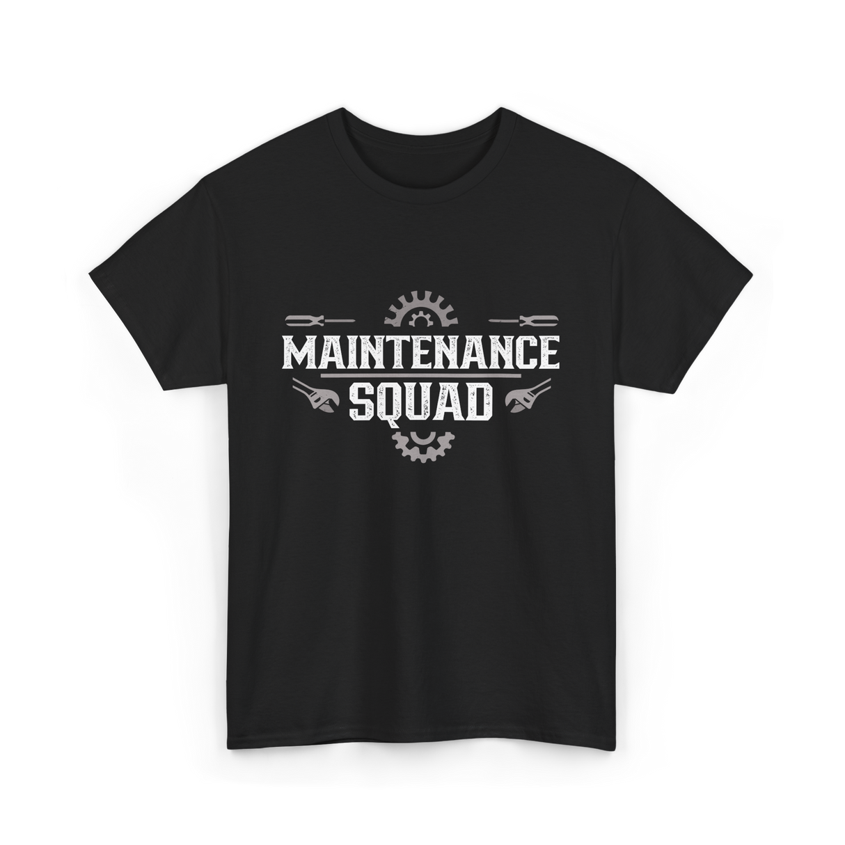 Maintenance Squad Maintenance Worker T-Shirt - Black