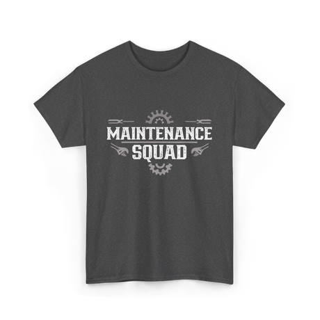 Maintenance Squad Maintenance Worker T-Shirt - Dark Heather