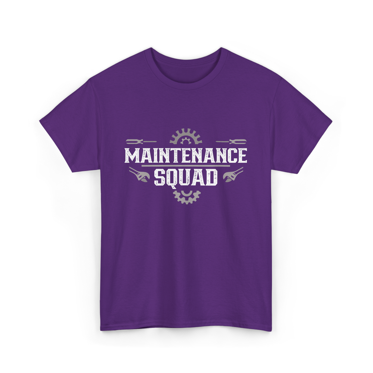 Maintenance Squad Maintenance Worker T-Shirt - Purple