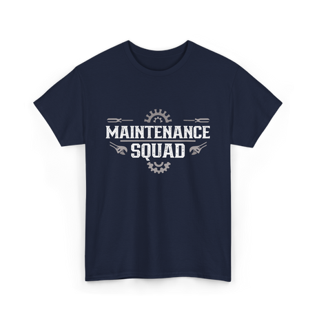 Maintenance Squad Maintenance Worker T-Shirt - Navy