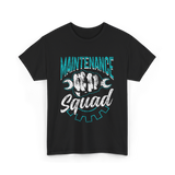 Maintenance Squad Worker Mechanic T-Shirt - Black