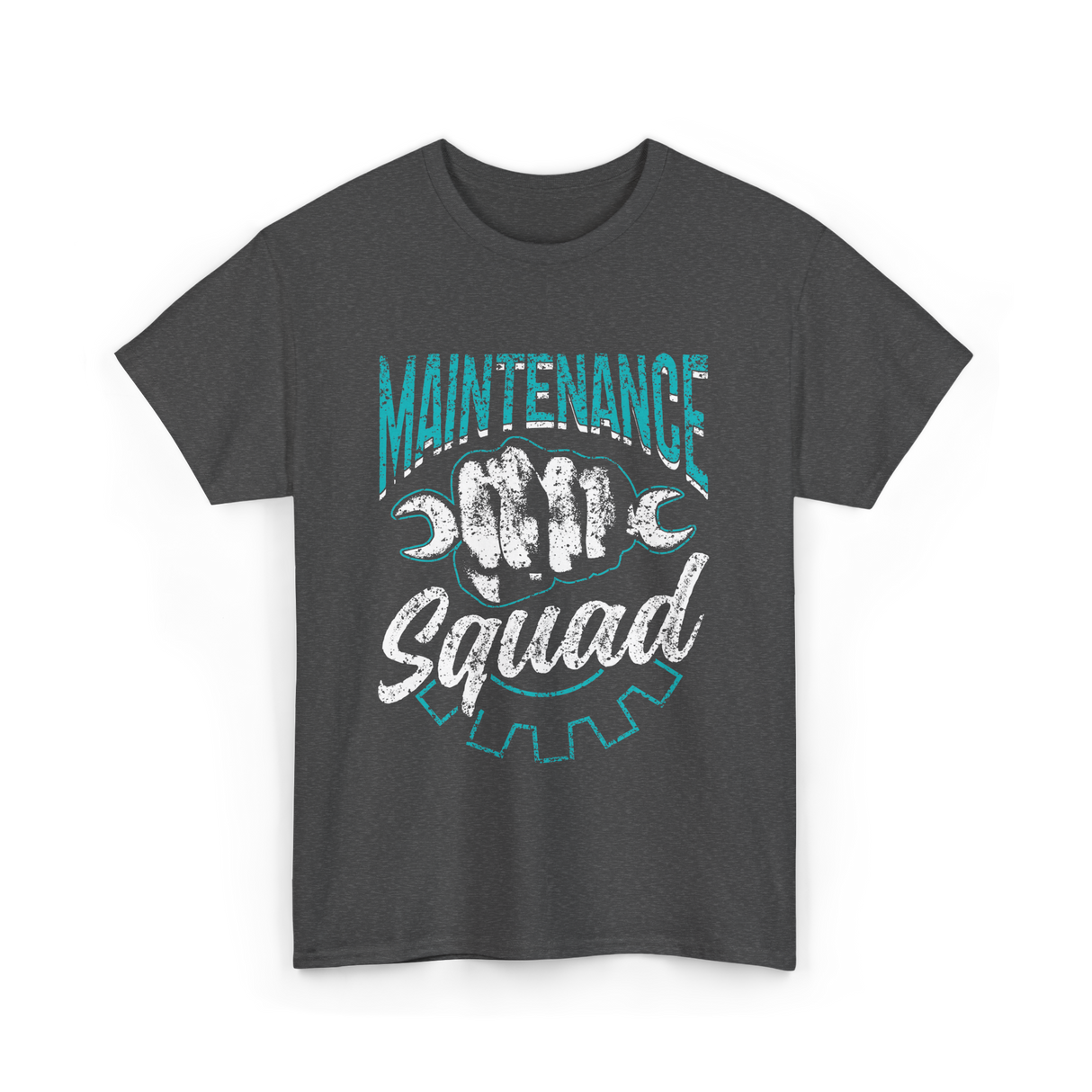 Maintenance Squad Worker Mechanic T-Shirt - Dark Heather