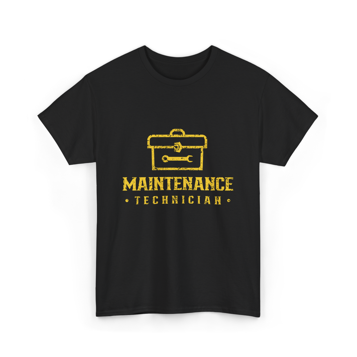 Maintenance Technician Maintenance Worker T-Shirt - Black