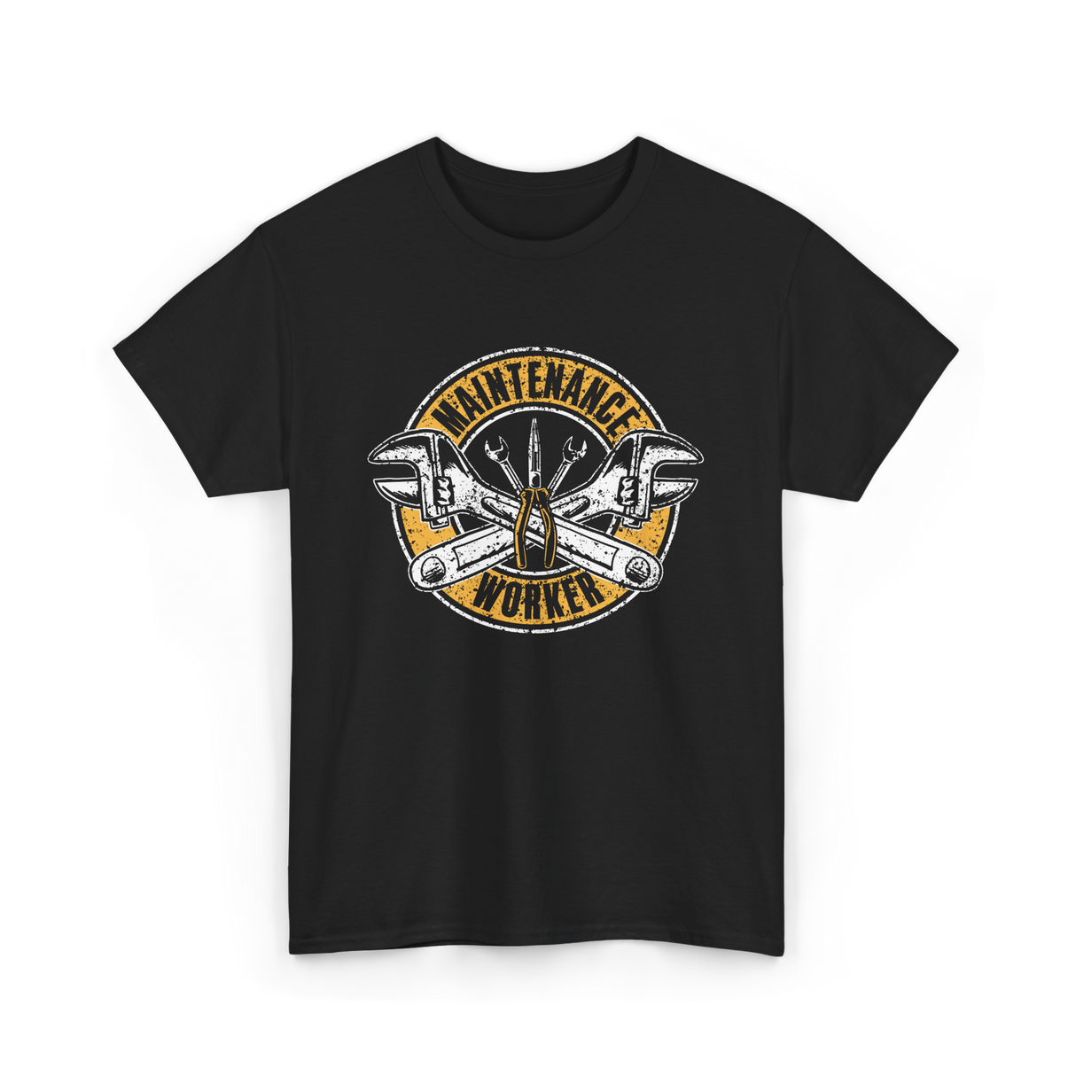 Maintenance Worker Maintenance Technician T-Shirt - Black