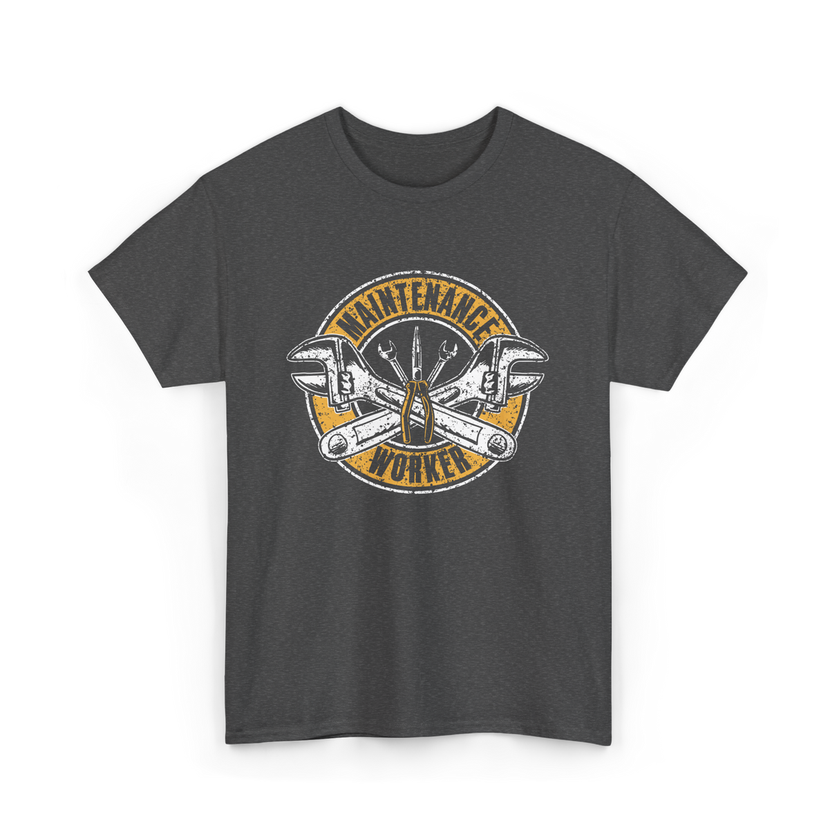 Maintenance Worker Maintenance Technician T-Shirt - Dark Heather