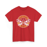 Maintenance Worker Tools Technician T-Shirt - Red