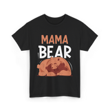 Mama Bear Animal Love Bears T-Shirt - Black