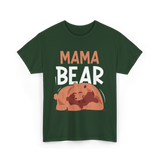 Mama Bear Animal Love Bears T-Shirt - Forest Green