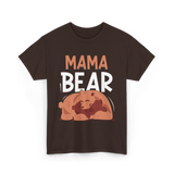 Mama Bear Animal Love Bears T-Shirt - Dark Chocolate