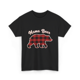 Mama Bear Women Bear T-Shirt - Black