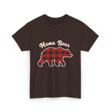 Mama Bear Women Bear T-Shirt - Dark Chocolate