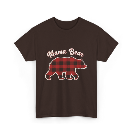 Mama Bear Women Bear T-Shirt - Dark Chocolate