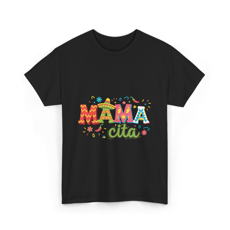 Mama Cita Cinco De Mayo Fiesta T-Shirt - Black