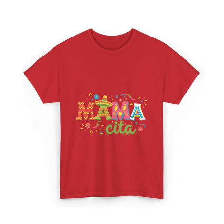 Mama Cita Cinco De Mayo Fiesta T-Shirt - Red