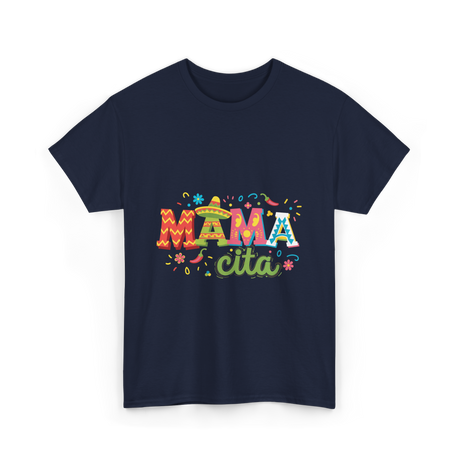 Mama Cita Cinco De Mayo Fiesta T-Shirt - Navy