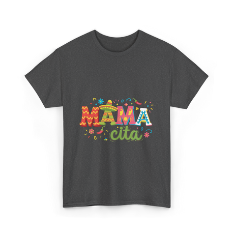 Mama Cita Cinco De Mayo Fiesta T-Shirt - Dark Heather