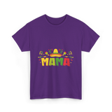 Mama Fiesta Celebration T-Shirt - Purple