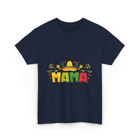 Mama Fiesta Celebration T-Shirt - Navy