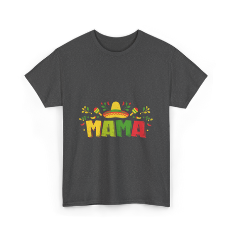 Mama Fiesta Celebration T-Shirt - Dark Heather