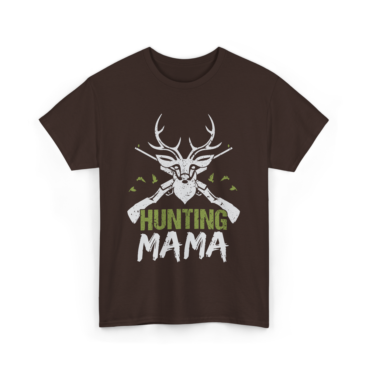 Mama Hunting Mama Hunter T-Shirt - Dark Chocolate