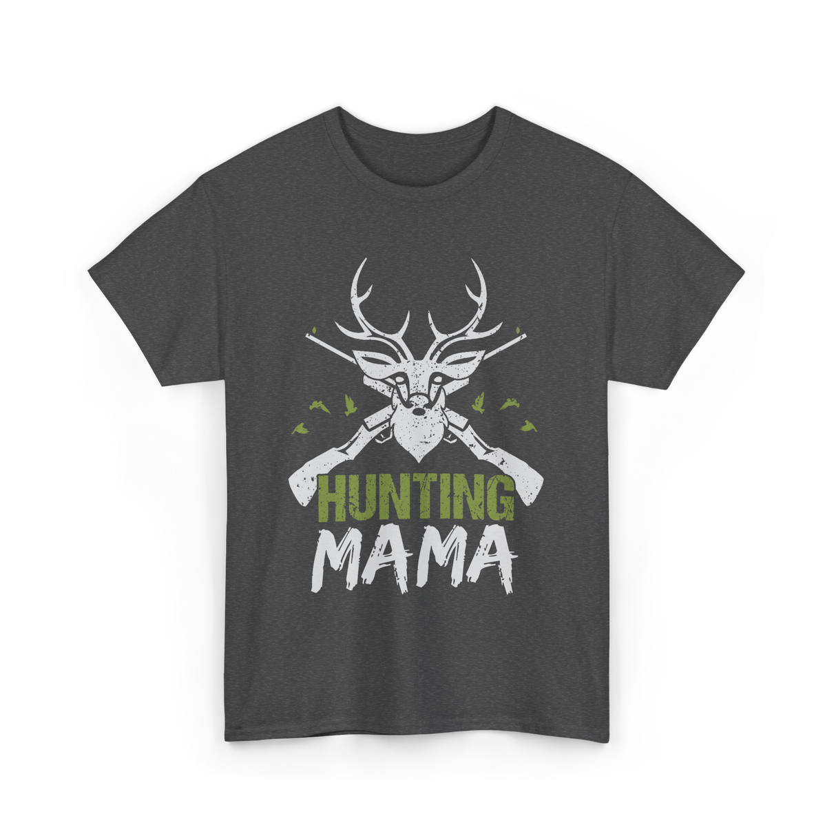 Mama Hunting Mama Hunter T-Shirt - Dark Heather