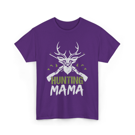 Mama Hunting Mama Hunter T-Shirt - Purple