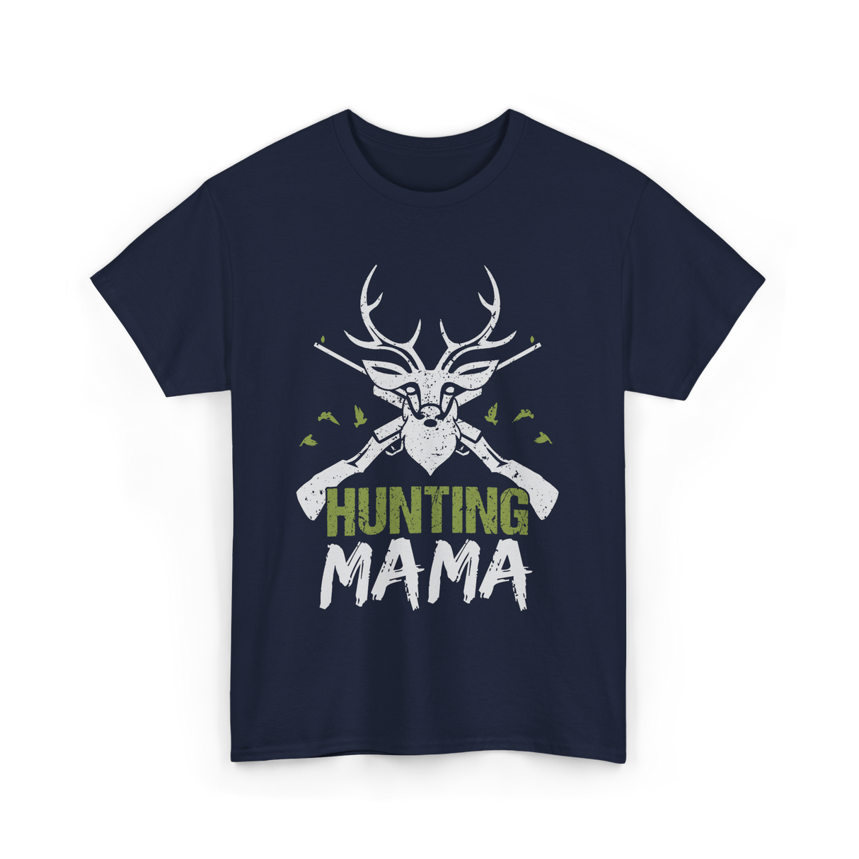 Mama Hunting Mama Hunter T-Shirt - Navy