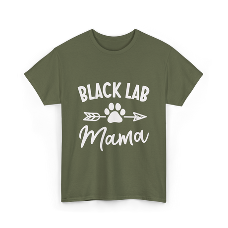 Mama Labrador T-Shirt - Military Green