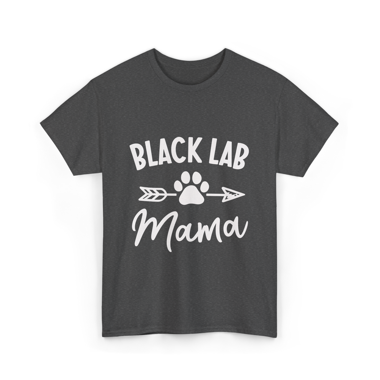 Mama Labrador T-Shirt - Dark Heather