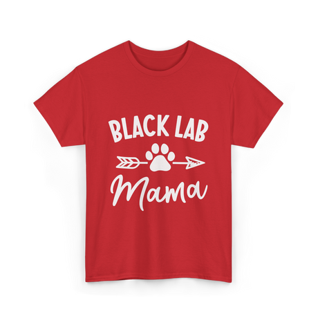 Mama Labrador T-Shirt - Red