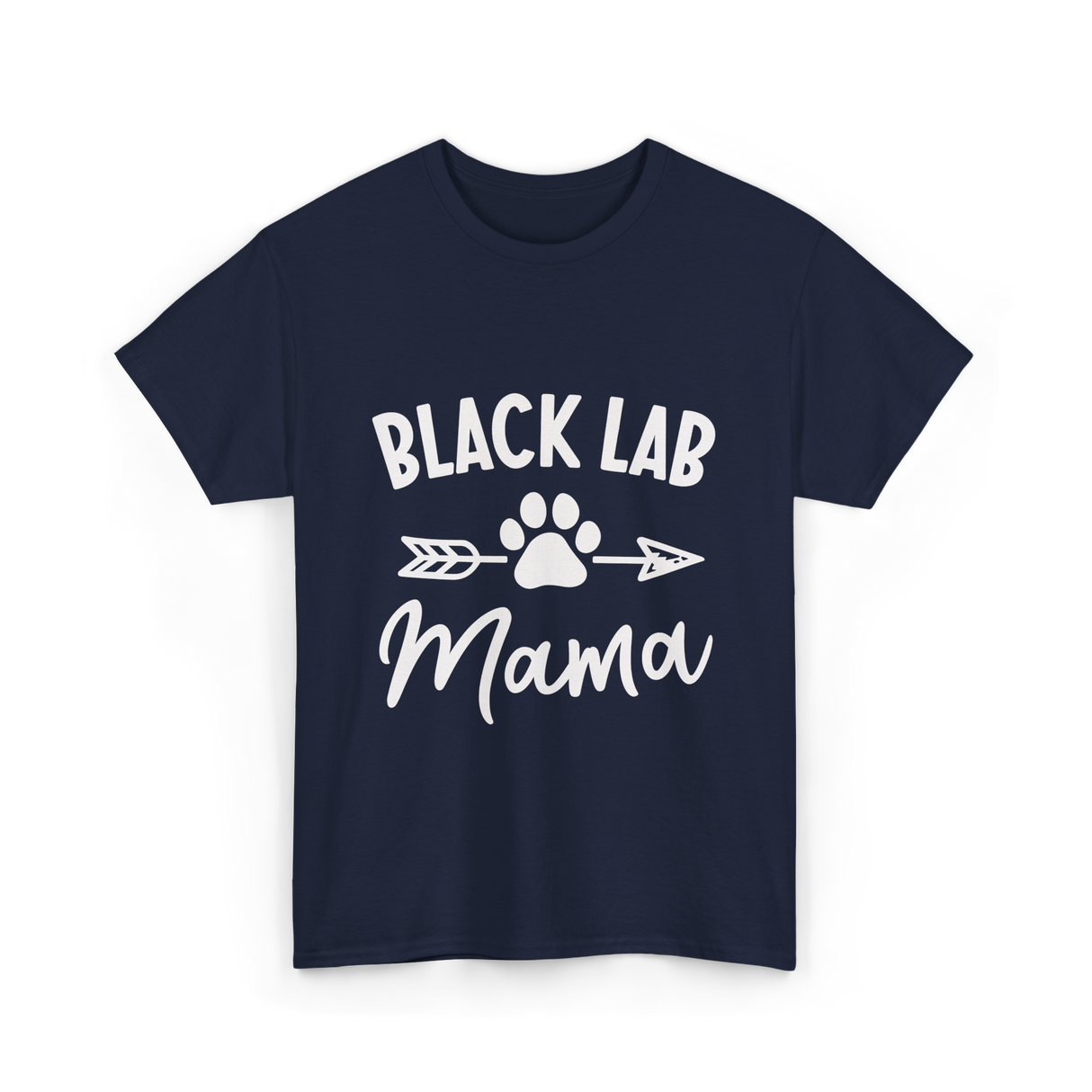 Mama Labrador T-Shirt - Navy