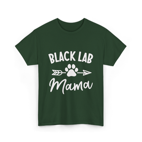 Mama Labrador T-Shirt - Forest Green