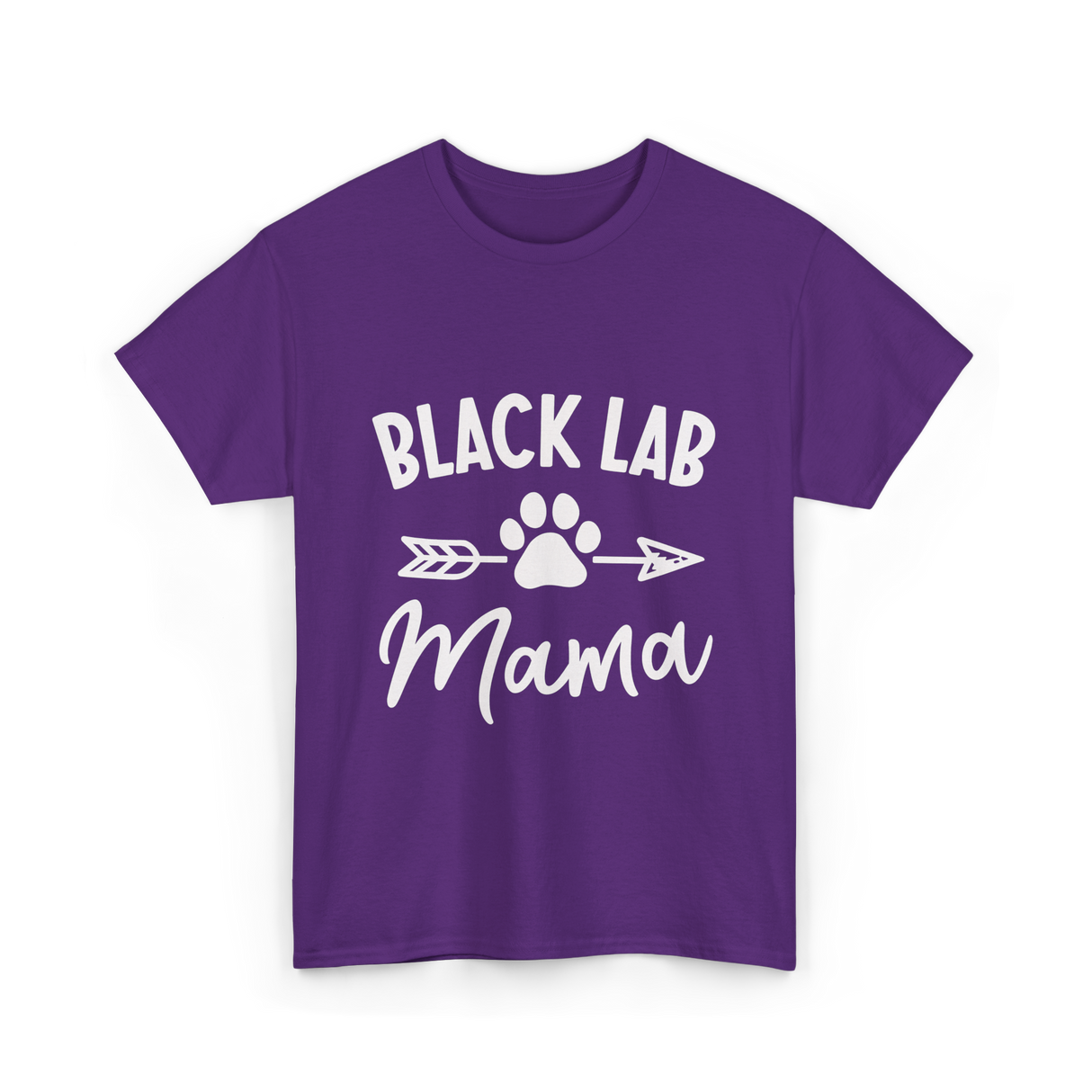 Mama Labrador T-Shirt - Purple