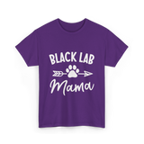 Mama Labrador T-Shirt - Purple