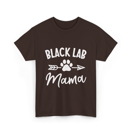 Mama Labrador T-Shirt - Dark Chocolate