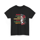 Mama Latina Chingona Mexican T-Shirt - Black