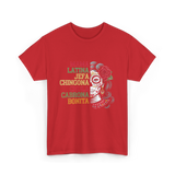 Mama Latina Chingona Mexican T-Shirt - Red