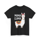 Mama Llama T-Shirt - Black