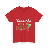 Mamacita Needs A Margarita T-Shirt - Red