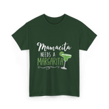 Mamacita Needs A Margarita T-Shirt - Forest Green