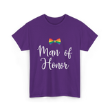 Man of Honor LGBT Pride T-Shirt - Purple