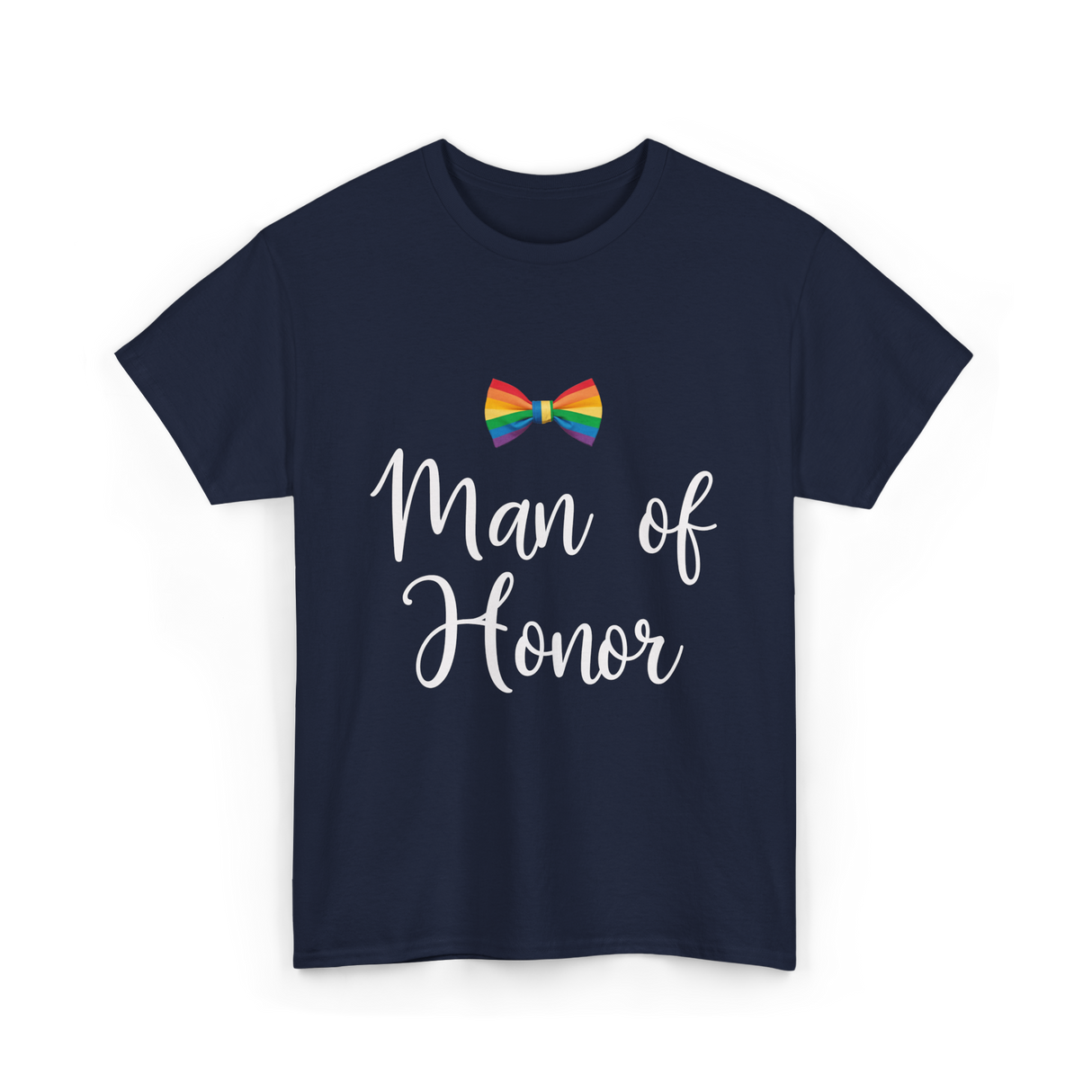 Man of Honor LGBT Pride T-Shirt - Navy