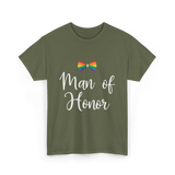 Man of Honor LGBT Pride T-Shirt - Military Green