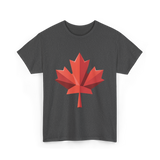 Maple Leaf Canada Day Maple Leaf T-Shirt - Dark Heather