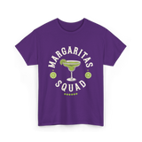 Margaritas Squad Lime Drinkers T-Shirt - Purple