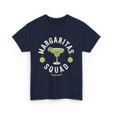 Margaritas Squad Lime Drinkers T-Shirt - Navy