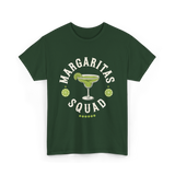 Margaritas Squad Lime Drinkers T-Shirt - Forest Green