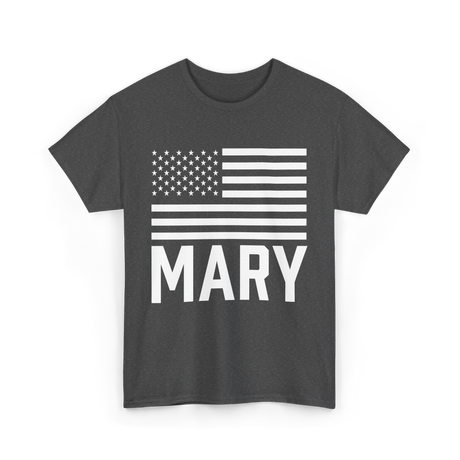 Mary Birthday Custom Name Celebration T-Shirt - Dark Heather